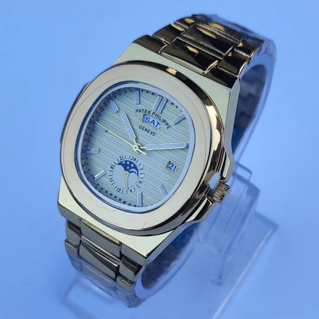 Stunning Gold-Tone Executive Watch