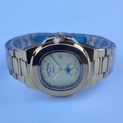 Stunning Gold-Tone Executive Watch