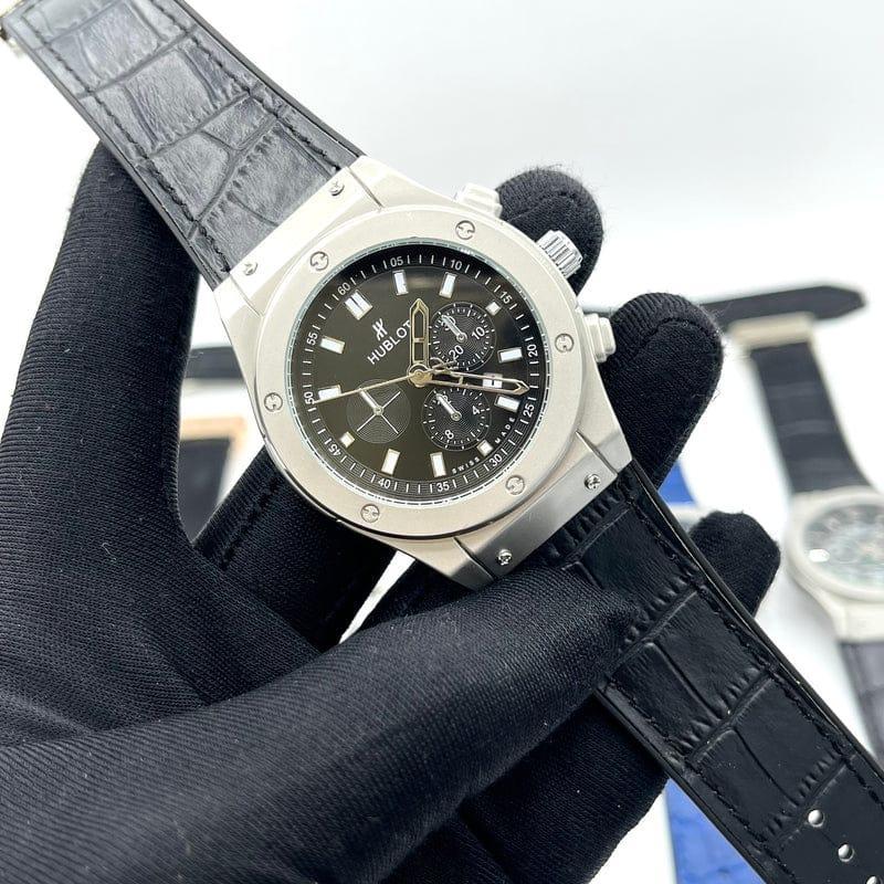 Elegant Hublot Style Chronograph Watch