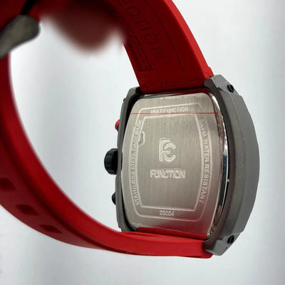 Ferrucci Quartz Chrono Watch - Square-Cased Function Model with Date Display